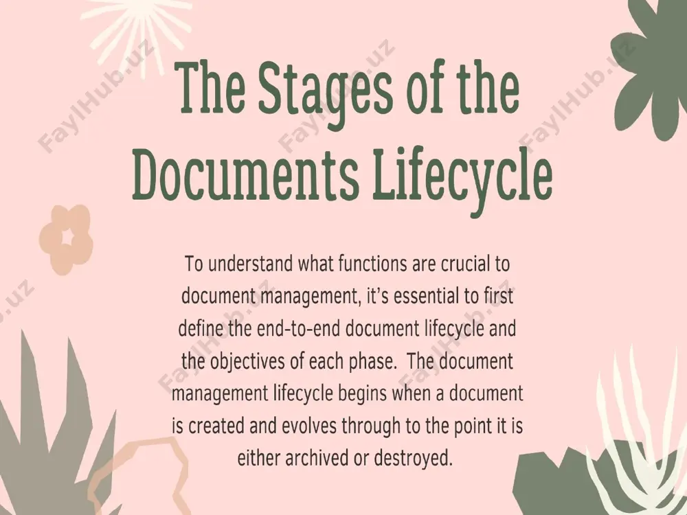 the concept of the document and its functions - Page 5