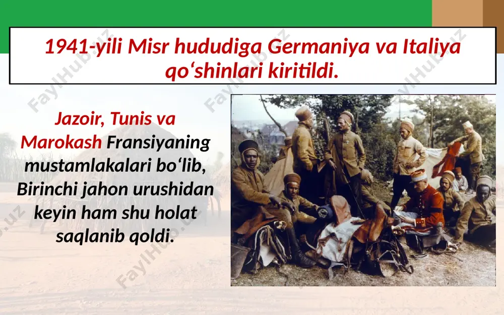 1918 – 1939-yillarda afrika mamlakatlari 10- sinf - Page 4