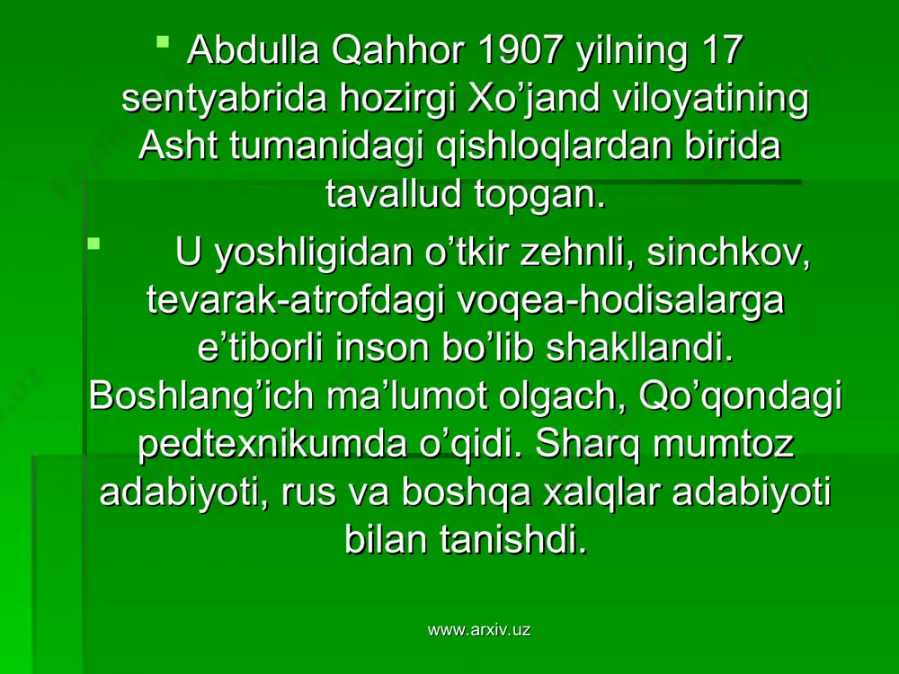 abdulla qahhor - Page 4