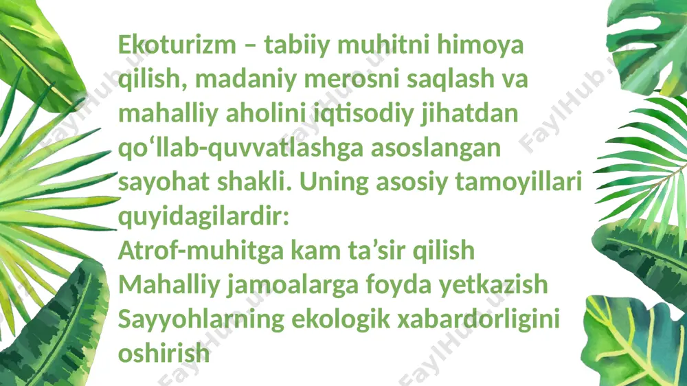 ekoturizm faniga kirish - Page 3