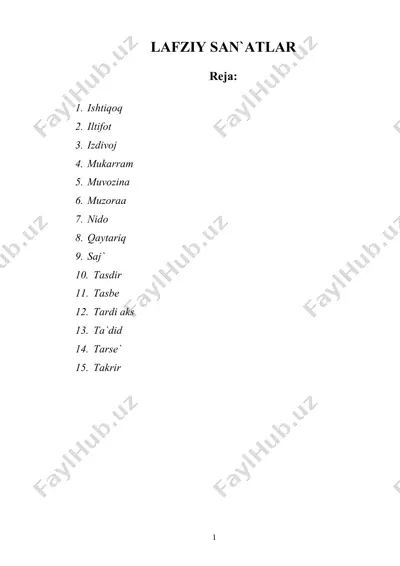 lafziy san'atlar — DOC