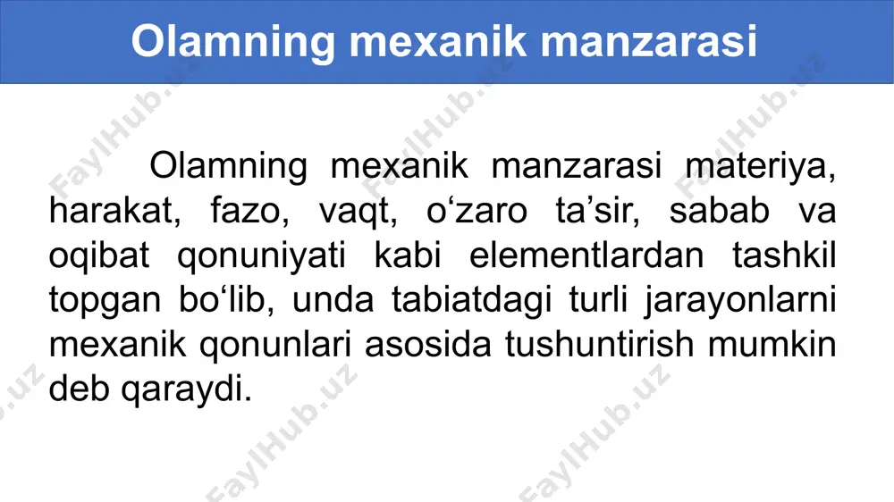olamning mexanik manzarasi - Page 2