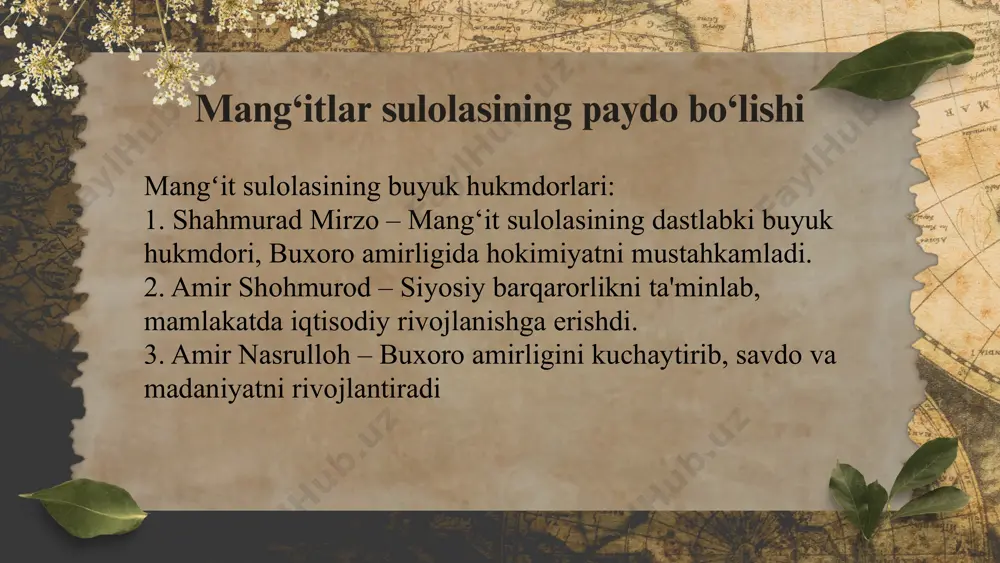 mang'itlar sulolasi tarixi - Page 5