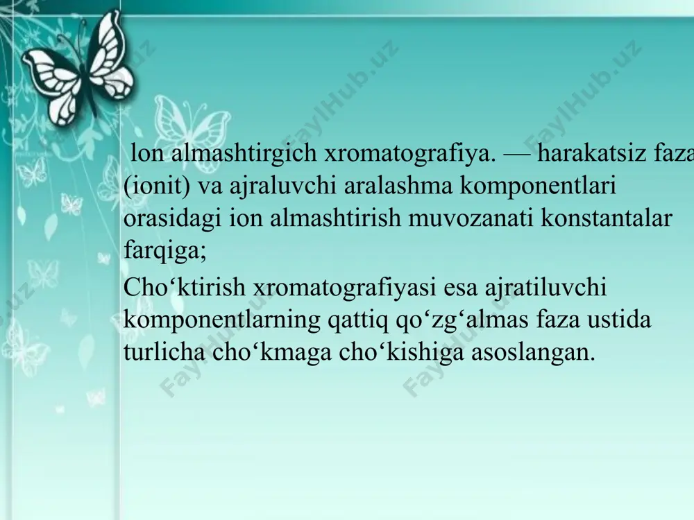 xromatografik miqdoriy analiz - Page 5