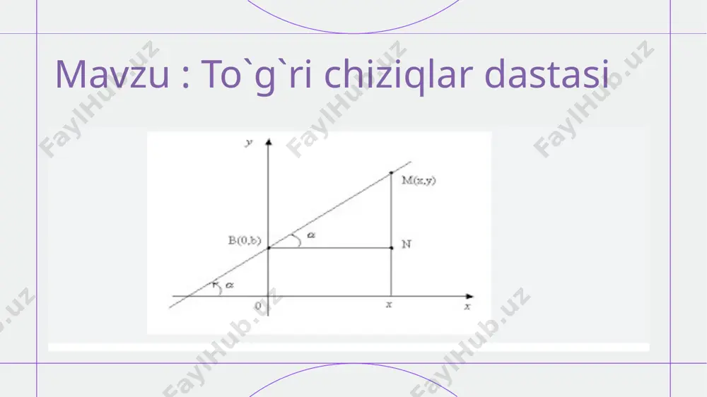 to`g`ri chiziqlar dastasi - Page 2