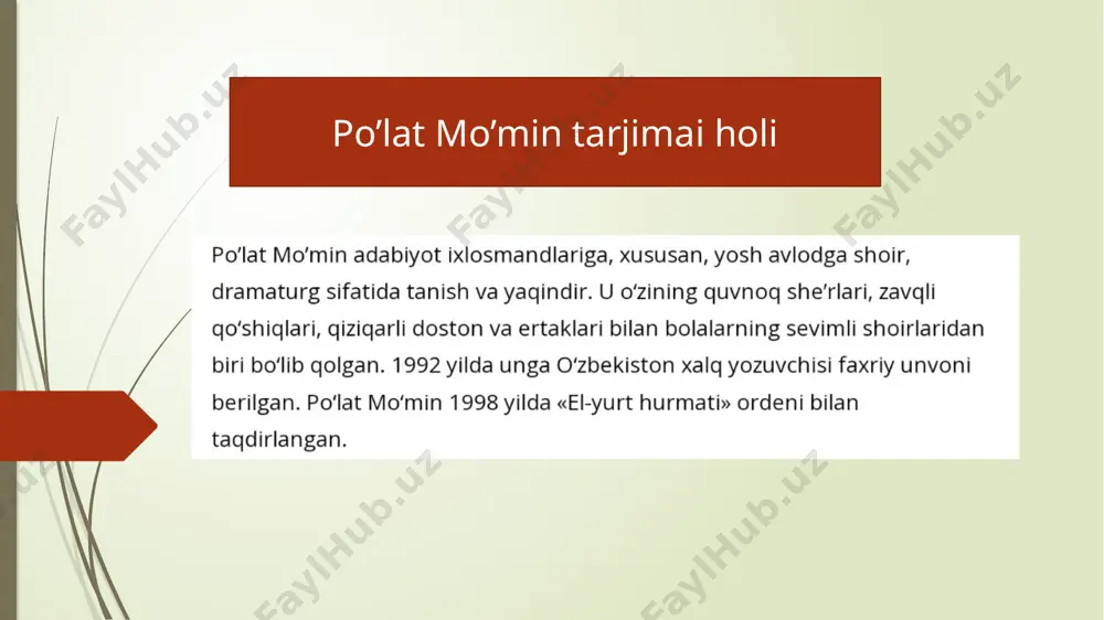 po’lat mo’min tarjimai holi - Page 2