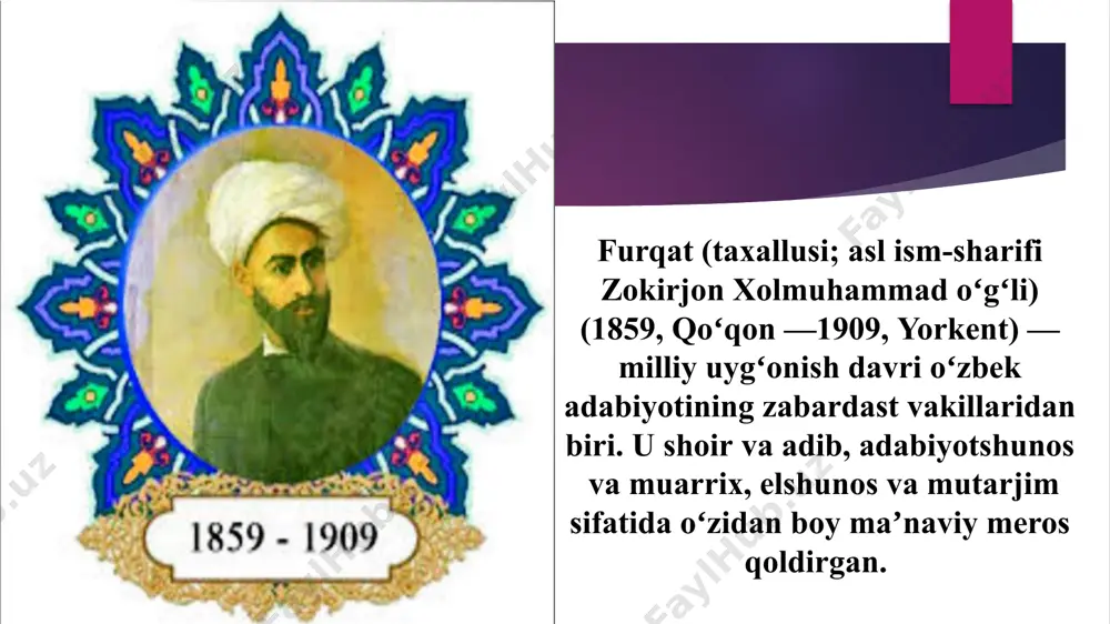 zokirjon furqat hayoti va ijodi - Page 3