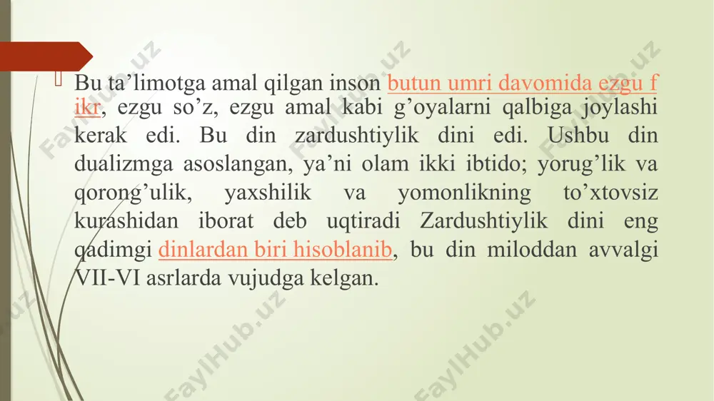 zardushtiylikning teologik tizimi va diniy marosimlari - Page 5