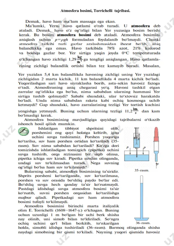 bosim. paskal qonuni. arximed kuch. - Page 4