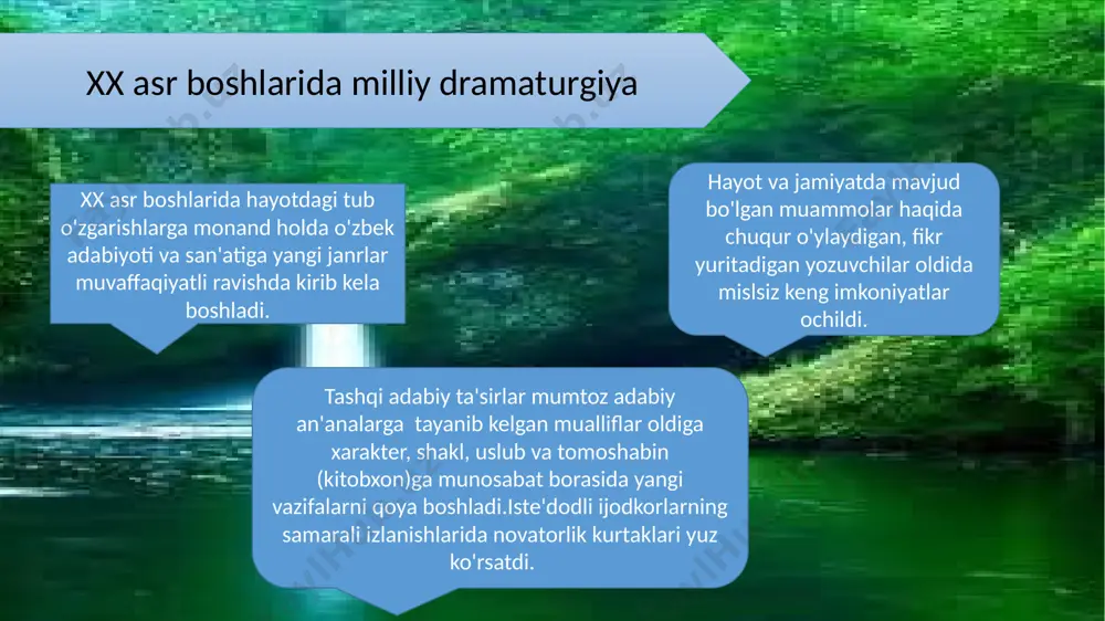 xx asr boshlarida milliy dramaturgiya - Page 5