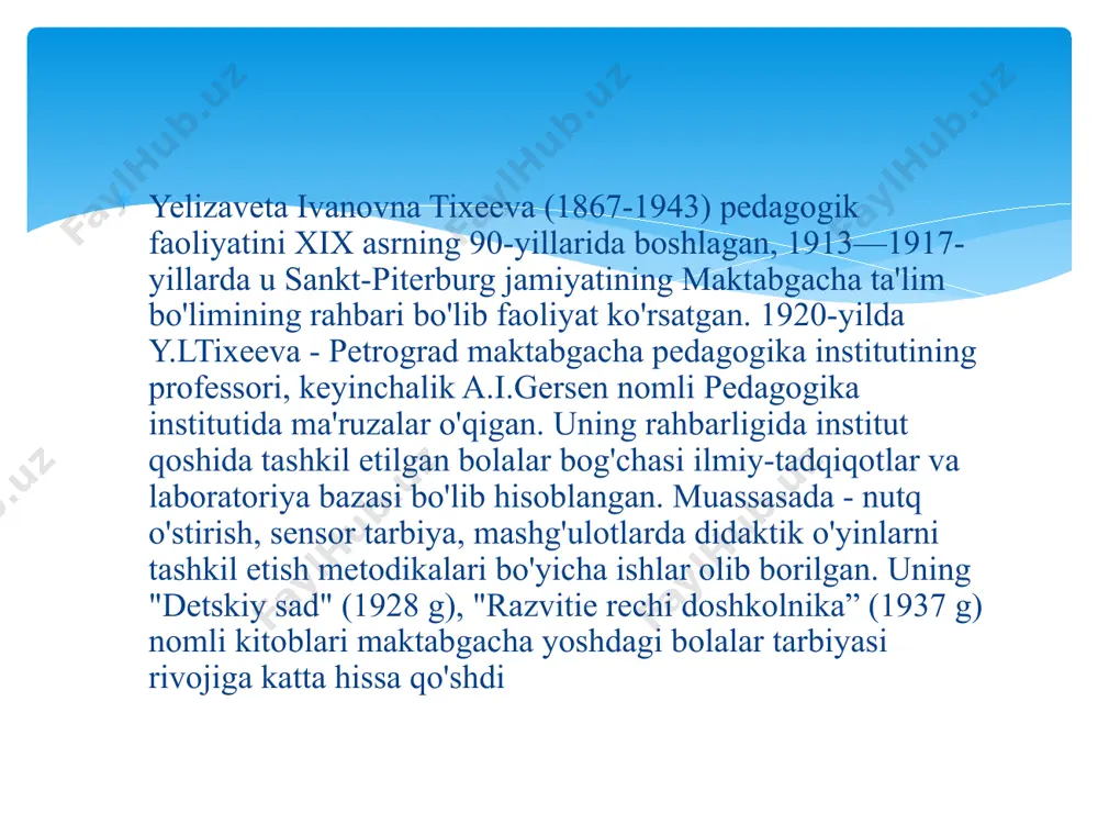 maktabgacha ta’lim tashkilotlarining paydo bo’lish tarixi - Page 5