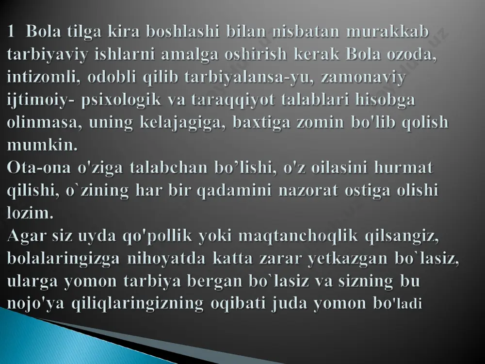 bo'shlang'ich ta'limda tarbiya nazariyasi - Page 3
