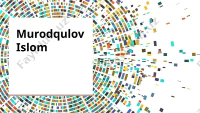 chorvachilik maxsuloti — PPTX
