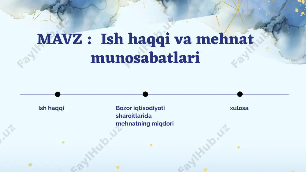 ning narxi bo‘lmish ish haqi miqdoriga nisbatan teskari mutanosiblikda, ya’ni ish haqi oshsa, mehnatga talab qisqaradi, agar u pasaysa, mehnatga talab oshadi. mehnat bozoridagi mehnat taklifi ish haqiga nisbatan to‘g‘ri mutanosiblikda bo‘ladi. moddiy muhtojlik sharoitida ko‘p ishlab, ko‘p pul topishga intilish mehnat taklifini oshiradi. mehnat bozorining turlarga ajralishi uning xarakteri va ko‘lamiga bog‘liq. mehnat bozori oshkora va yashirin xarakterda faoliyat ko‘rsatishi mumkin. o‘z ko‘lamiga qarab, mehnat bozori mahalliy-hududiy, milliy va jahon bozorlaridan iborat. globalizatsiya sharoitida moddiy resurslarni mamlakatlararo taqsimlanishiga mos ravishda mehnat resurslari ham taqsimlangani sababli jahon mehnat bozori tez rivojlanadi. iqtisodiyoti kuchli mamlakatlar milliy mehnat bozorida kelgindilar mehnatiga taklif tez o‘sadi, narxi arzonligidan unga talab ham ortadi. 2000-yilda yer yuzida o‘zi tug‘ilgan yurtida ishlamaydiganlar soni 80 mln. nafardan ziyod bo‘ldi. xalqaro mehnat bozori kengayishi rivojlangan mamlakatlarda o‘zga millat diasporasi o‘sishiga olib keladi (masalan, 2002-yil aqshdagi xitoyliklar 15 mln. nafardan ortiq bo‘lgan). bozor iqtisodiyoti sharoitlarida mehnatning miqdori va sifatiga qarab …