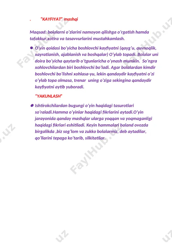 psixik jarayonlarni korreksiyalash trening mashg'uloti - Page 3