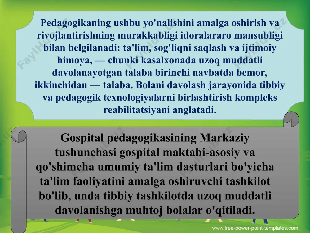 amaliy mashg‘ulotlar kiritildi angliya va uelsda barcha o‘quvchilarning ta’limga ehtiyojlarini qondirish uchun sinf bilan ishlaydigan o‘qituvchi mas’uldir. ta’lim to‘g‘risidagi aktga binoan (1996) barcha umumta’lim maktablarida shtatli xodimlar ichidan maxsus ta’lim masalalari bo‘yicha kordinator (senco) ➢ maktabda maxsus ta’lim jarayonini kundalik boshqarish; ➢ fan o‘qituvchilari o‘rtasidagi aloqalarni qo‘llab-quvvatlash va ularga maslahat berish; ➢ o‘quvchilarni zarur yordam bilan ta’minlashni muvofiqlashtirish; ➢ psixologik va boshqa xizmatlar (tibbiy, ijtimoiy) va tashkilotlar (masalan, jamoat uyushmalari) bilan birga tashqi tashkilotlar bilan aloqalarni amalga oshirish; ➢ maxsus ta’limga muhtoj bola bilan bevosita ishlash; ➢ o‘quvchilar rivojlanishini monitoring qilish; ➢ ota-onalar bilan aloqalarni qo‘llab-quvvatlash; ➢ o‘qituvchilar malakasini oshirish. uning vazifasiga quyidagilar kiradi: maktablar yordam ko‘rsatish xizmatlari tomonidan uzoq muddatli yordam olishlar ham mumkin. ular jo‘natadigan maslahatchi o‘qituvchi nafaqat o‘qituvchilarga ta’lim strategiyasi va ta’limning qo‘shimcha materiallarini tavsiya qilishi, balki o‘quvchilar bilan bevosita ishlashi ham mumkin. butun mamlakat bo‘yicha yordamning ko‘p turlari «local educational authorities» (lea) ta’limni boshqarishning mahalliy organlari …