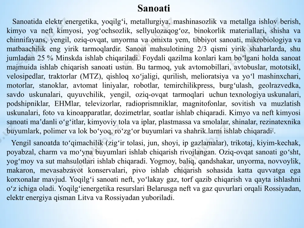 belaruslik hamkorlar bilan muloqot qilishda sabrli bo'lish kerak. muzokaralar juda ko'p vaqt talab qilishi mumkin, chunki belarusda shartnoma bo'yicha har qanday bandni yuqori darajadagi rahbarlar bilan kelishish juda uzoq va sinchkovlik bilan amalga oshiriladi. shuni yodda tutingki, siz o'zingiz kelishgan har qanday tafsilotlarga o'zgartirish kiritgan bo'lsangiz, yana kelishish uchun vaqt talab etiladi. devid sarnoff (1891 - 1971)50,99 hpi bilan devid sarnoff eng mashhur belarus tadbirkori hisoblanadi. uning tarjimai holi vikipediyada 26 xil tilga tarjima qilingan.devid sarnoff (1891-yil 27-fevral - 1971-yil 12-dekabr) rossiyalik amerikalik tadbirkor boʻlib, amerika radio va televideniye tarixida muhim rol oʻynagan. u 1919-yilda tashkil etilganidan soʻng 1970-yilda nafaqaga chiqqanigacha turli lavozimlarda oʻz karerasining katta qismini boshqargan. u dunyodagi eng yirik kompaniyalardan biriga aylangan rca va nbc kabi telekommunikatsiya va media kompaniyalari konglomeratini boshqargan. 1945 yilda signal korpusining zahiradagi generali nomini olgan sarnoff keyinchalik "general" nomi bilan mashhur bo'ldi. sarnoff "sarnoff qonuni" ga tegishli bo'lib, u eshittirish tarmog'ining qiymati …