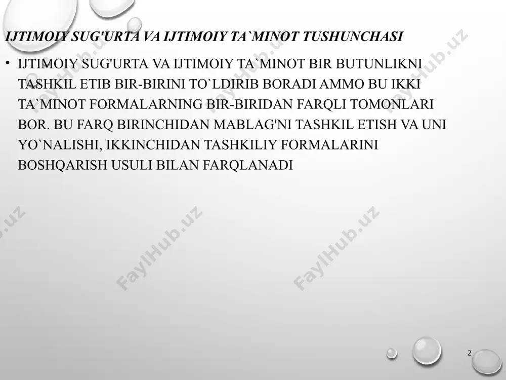 i ahamiyatlari va ularni berish qoidalari kasallik varaqasi quyidagi ahamiyatga ega yuridik. moliyaviy. tibbiy-statistik 8 kasallik varaqalari yoki ma`lumotnomalar ishga layoqatsiz shaxslarning turar joyidagi yoki ishxonasidagi davolash-profilaktika muassasalari tomonidan, shuningdek ushbu yo`riqnomaga ko`ra boshqa davolash-profilaktika muassasalari tomonidan beriladi. 9 kasallik varaqasi quyidagi holatlarda beriladi: a) vaqtincha mexnat qobiliyatini yo`qotish bilan bog'liq bo`lgan kasallanishlarda (jaroxatlarda); b) xomiladorlik va tug'ish bo`yicha beriladigan ta`tilda; v) bemor oila a`zosini uy sharoitida parvarish qilish zarur bo`lganda; g) sanatoriya - kurortlarda (ambulator-kurort) davolanganda d) sil yoki kasb kasalliklari tufayli vaqtincha boshqa ishga o`tkazilganda; e) karantinda; j) protez – ortopedik statsionar sharoitda protezlashda. 10 kasallik varaqasini berish va uzaytirish mexnatga qobiliyatsiz shaxsni vrach shaxsan ko`rikdan o`tkazgandan so`ng amalga oshiriladi va tibbiy hujjatlarga qayd etish orqali asoslanadi. bunda kasallik varaqasini berish yoki uzaytirish uchun asos bo`lgan tashxis klinik ma`lumotlar va zarur laboratoriya-instrumental tekshiruv natijalari bilan tasdiqlanishi lozim. 11 kasallanish va jaroxatlanishlarda kasallik varaqasining berilishi. bemor ambulator –poliklinika sharoitida …