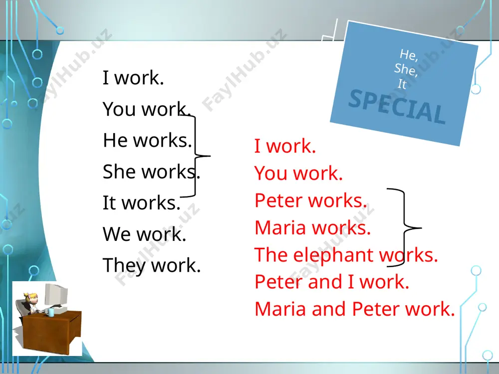 present simple tense - Page 5