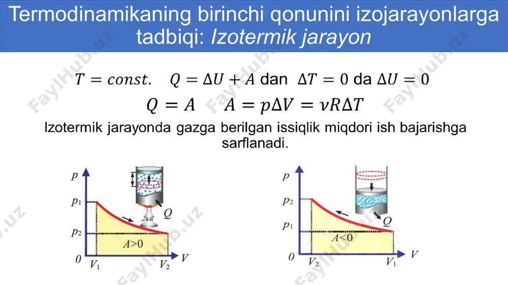 termodinamikaning birinchi qonuni - Page 4