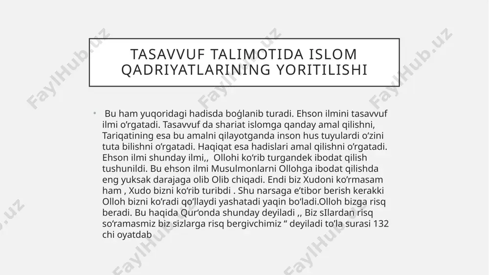 islom qadriyatlari va uning mohiyati - Page 3