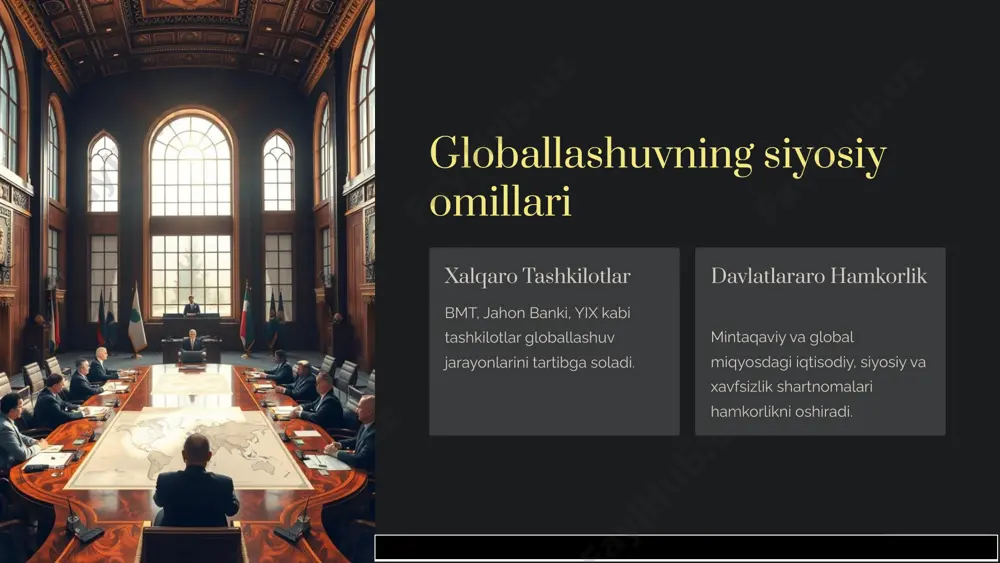 globallashuv jarayonlarining iqtisodiy va siyosiy omillari - Page 5