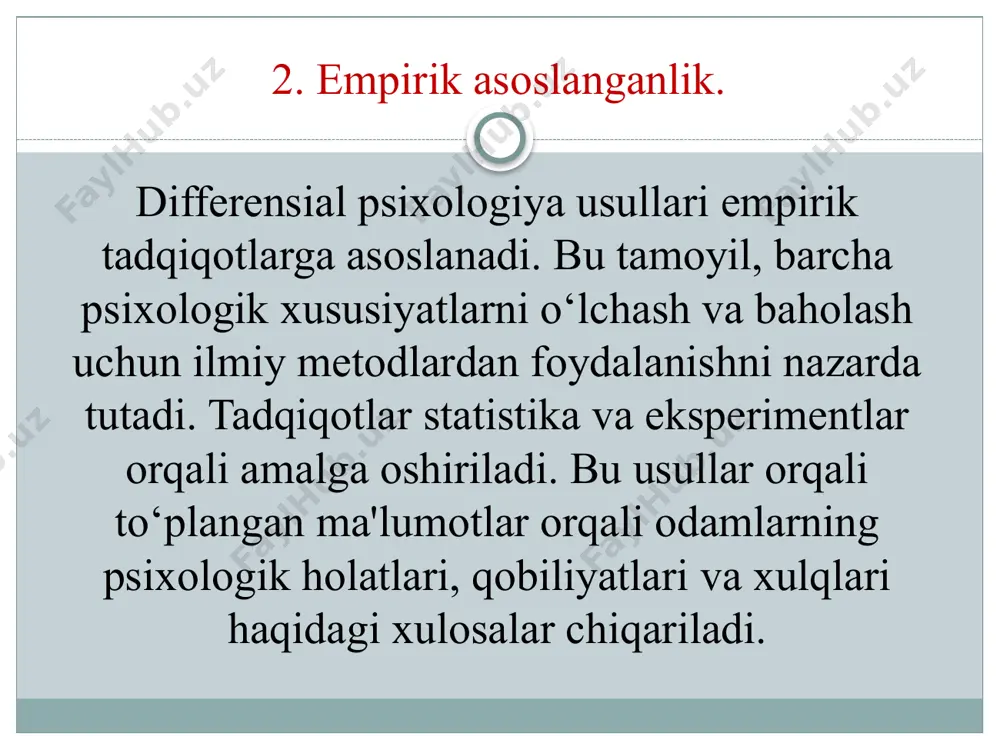 differensial psixologiya usullari - Page 5