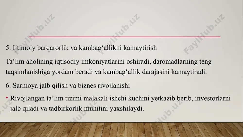 ta’lim va iqtisodiy o‘sish - Page 5