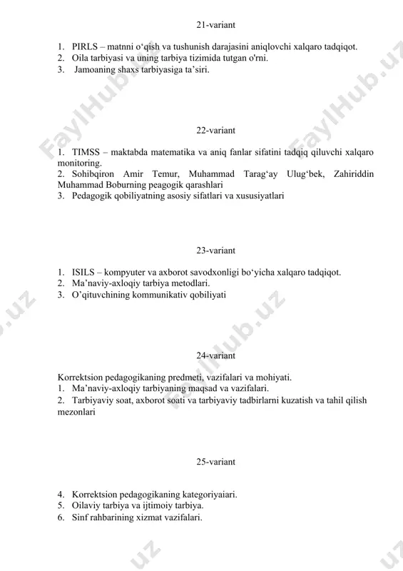 mafkuraviy tarbiya: maqsad va vazifalar - Page 5
