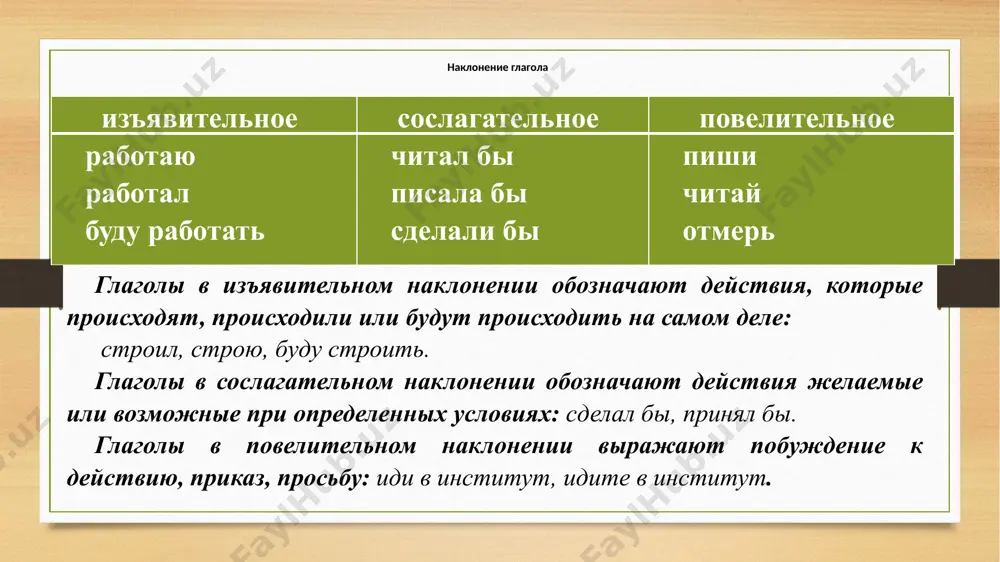 глаголы, их формы и управление - Page 5