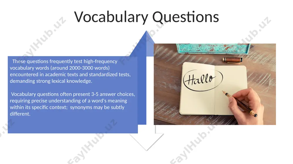 explaining reading question types - Page 4