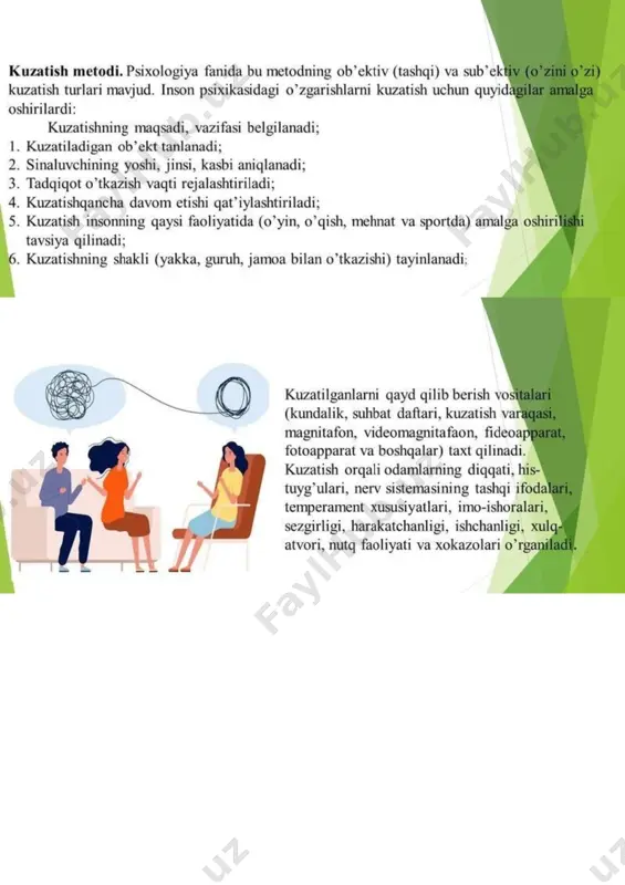 psixologiyaning tadqoqot metodlari - Page 2