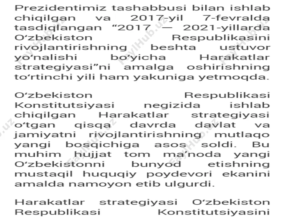 o'zbekiston respublikasining konstitutsiyasi - Page 4
