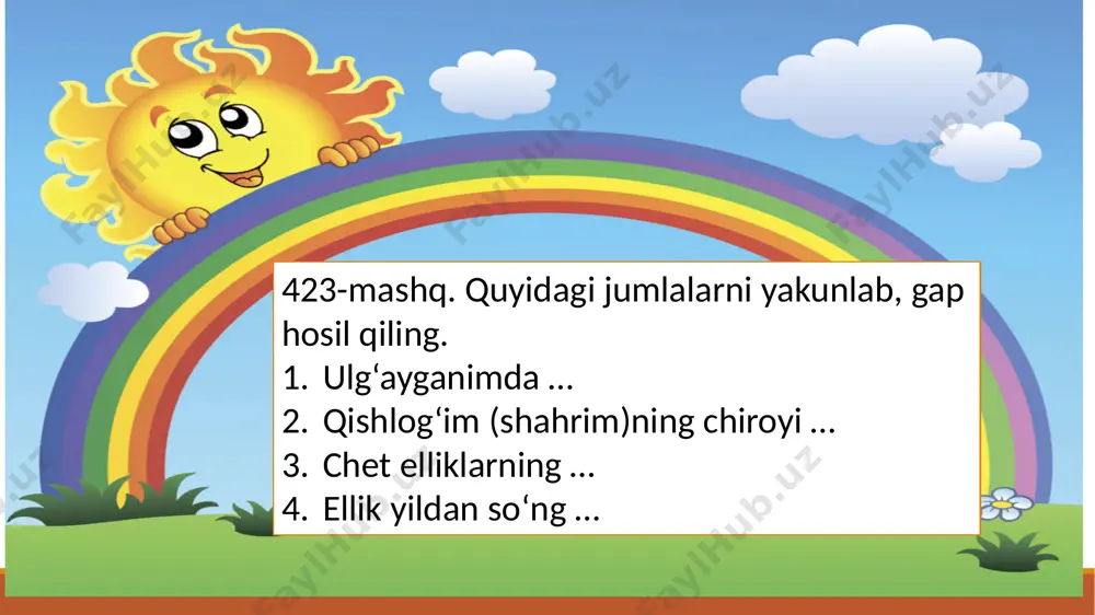 nuqta va vergulning ishlatilishi 5-sinf - Page 4