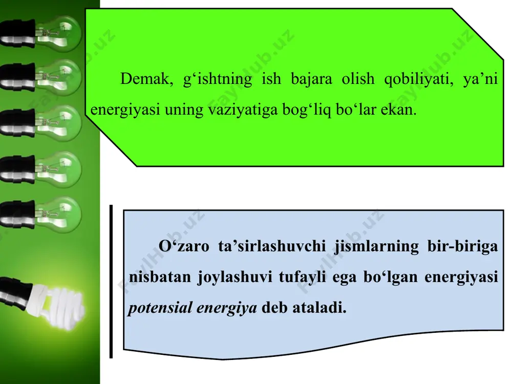 energiya turlari. quvvat 6-sinf - Page 3