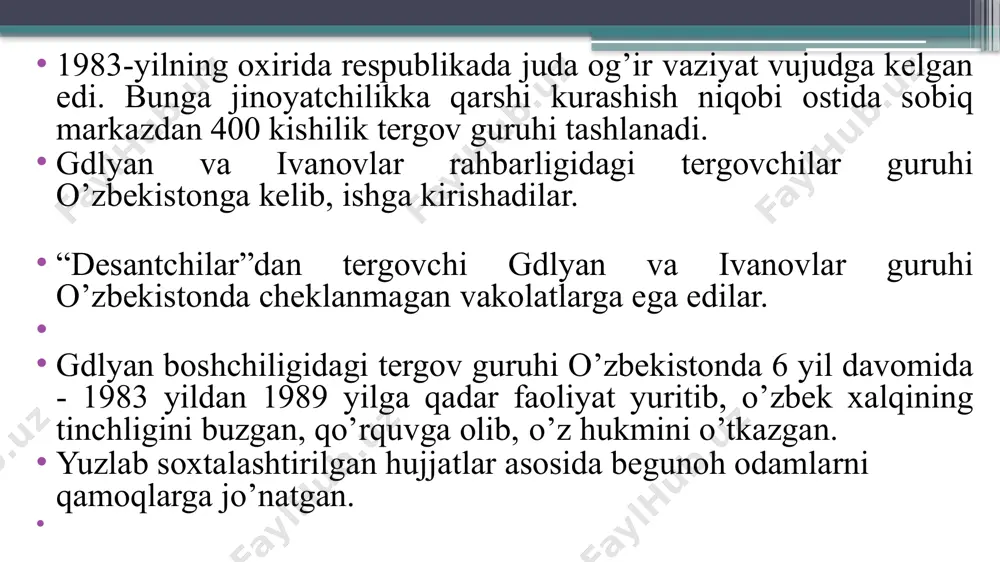 o‘zbekistonning eng yangi tarixi - Page 5
