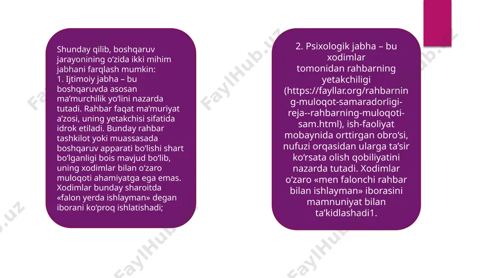 rahbarlikning psixologik xususiyatlari - Page 5