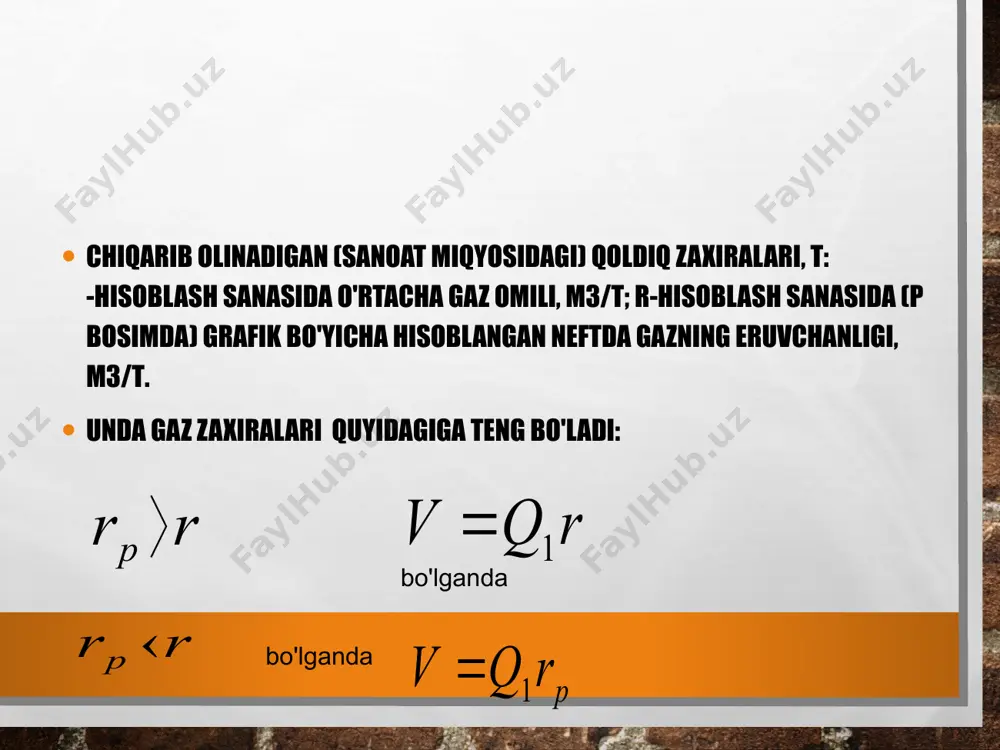 neftda erigan gaz zaxiralarini xisoblash usuli - Page 3