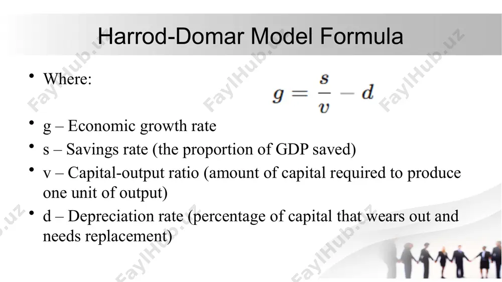 harrod-domar model - Page 3