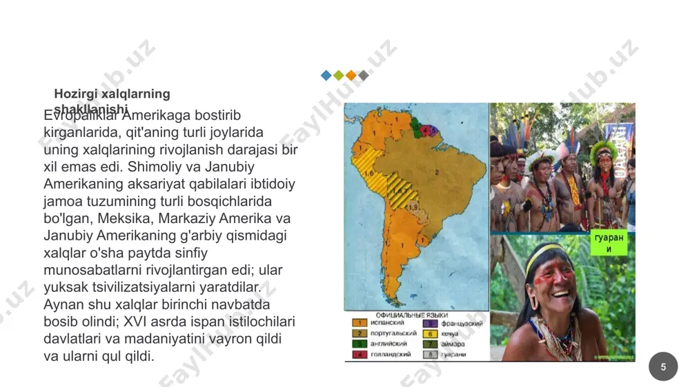 janubiy amerika xalqlari etnologoyasi - Page 5