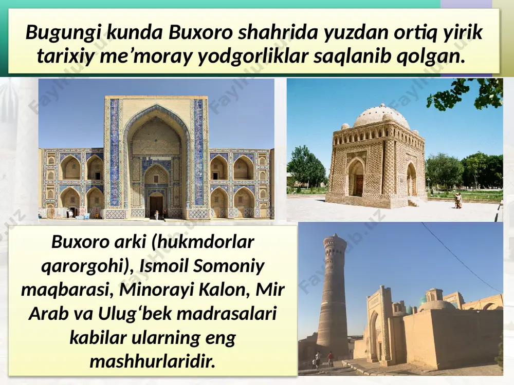 o‘zbekistonning tarixiy shaharlari - Page 5