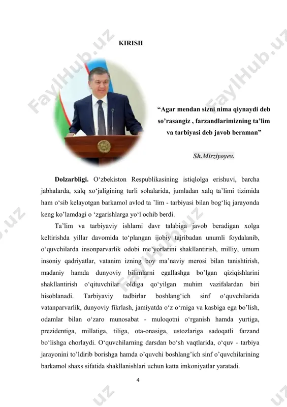 n, ahmad yassaviy, bahouddin naqshband, najmiddin kubro tariqatlarida o'quvchilarni ma`naviy ahloqiy tarbiyalashda qo'shimcha munosabatlar, ota-onalar munosabatlarining farzand tarbiyasidagi ahamiyati alohida ta`kidlab o'tilgan. shudek, foydada qimmatli materiallar ulug' mutafakkirlar imom al- buhoriy, at-termiziylarning asarlari ham zikr qilingan. o'zbekistonda ijtimoiy fanlar, ijtimoiy, pedagogika va ahloqiy tarbiyalashda o'quvchilarni ma'naviy ahloqiy tarbiyalashda qo'llashning o'rganilgan tarbiyalash masalalari ham bo'yicha olimlarning doimiy diqqat markazida bo'lgan. hususan, muammolarni hal etish masalalari (m. bo'riyeva, o otamirzayev, o. safarov, r. ubaydullayeva), oilaviy munosabatlar madaniyati va sog'lom avlod tarbiyasi (o. musurmonova, m. holmatova), tarbiyaning ishi (v. karimova) , n.sog'inov, g'.shoumarov, e.g'oziev) va pedagogika masalalari (a. munavvarov, o. musurmonova, m. inomova, d. xoliqov) olimlarimiz tomonidan keng qamrovli tadqiq etilgan. shuningdek, o'zbek adiblari va pedagoglari(sh.zunnunov, m.ismoiliy, t.malik)ning qarashlari, tuzatishlari, maxsus jiddiy bo'lmasa-da, muhim ijtimoiy-tarbiyaviy xavfsizlik molik manba sifatida masalalari bilan shug'ullanuvchilar uchun muayyan harakat uyg'otadi. ahloqiy tarbiyalashda o'quvchilarni ma'naviy ma'rifiy mahsulotlarni o'zbekistonda bolalarni ahloqiy tarbiyalashning u yoki bu muammolari fbvalixo'jaeva, z.raximova, d.sobirova, …