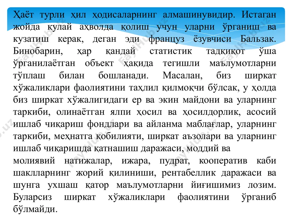 statistik kuzatish taqdimoti - Page 4