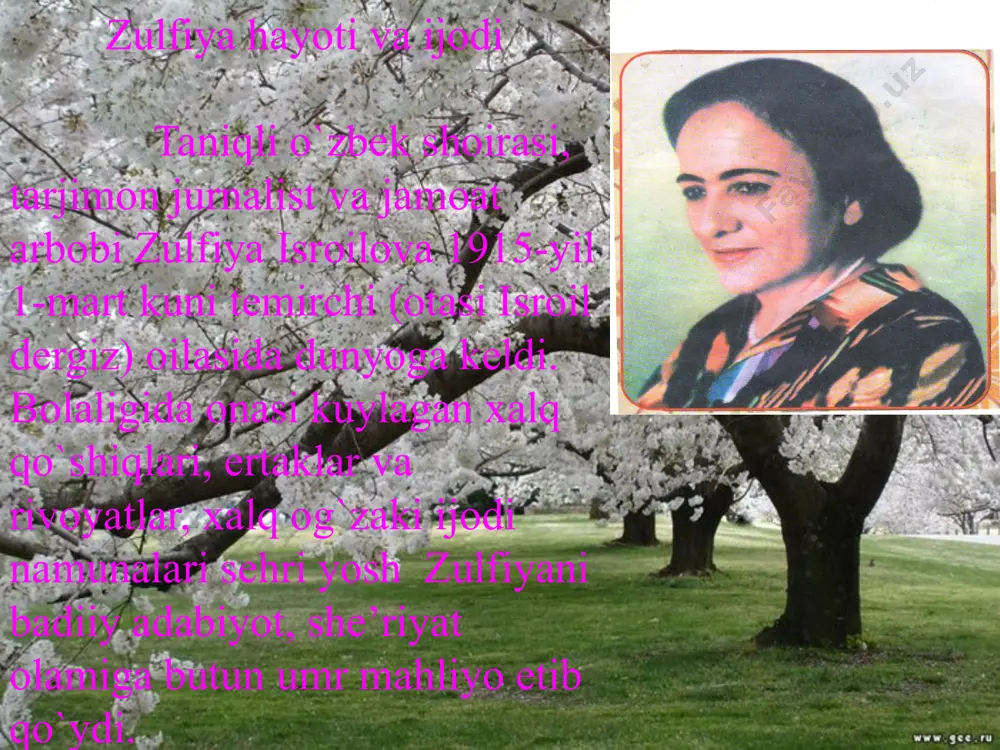 zulfiya isroilova haqida ma'lumot - Page 3