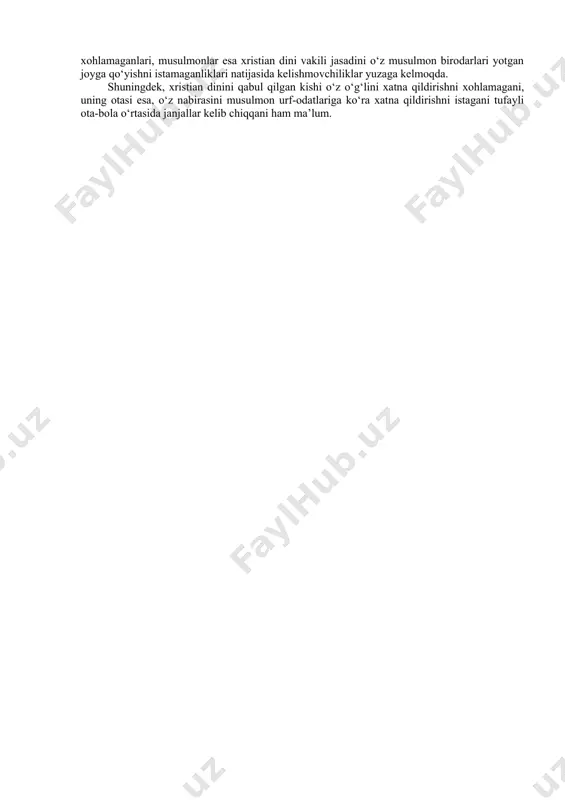onerlari afrikada faoliyatlarini kuchaytirdilar va o‘z mamlakatlarining siyosatini o‘tkazishga yordam berdilar. yuqoridagi ma’lumotlar ham missionerlik o‘z tarixiga ega ekanini ko‘rsatadi. shunday bo‘lsada, xristian diniy tashkilotlari tomonidan olib borilayotgan missionerlik harakati bugungi kungacha ko‘pdan-ko‘p bahslarga sabab bo‘lmoqda. zero, hozirgi davvrda jahon aholisining mutlaq ko‘pchiligi o‘z diniga, aksariyat hollarda yakkaxudolikka ega bo‘lgan davvrda «missionerlik» salbiy bir holatga aylanib qolganini ta’kidlash zarur. ayni paytda, «missionerlik» tushunchasining o‘zi turlicha talqin etilayotganini ham qayd etish lozim. xususan, protestant diniy tashkilotlari «missionerlik» so‘zini inkor etadilar va o‘z faoliyatlarini «evangellashtirish» tushunchasi bilan izohlashga harakat qiladilar. buni ular bibliyaning tarkibiy qismi bo‘lgan avvliyo markdan kelgan evangeliyadagi xristianlar uchun jahon uzra o‘z dinlarini barcha xalqlarga etkazish zarurligi to‘g‘risidagi ko‘rsatmaning bajarilishi sifatida taqdim etadilar. shu o‘rinda bir holatga e’tibor qaratish zarur. bibliyaning muqaddas kitobligini hech kim inkor etmaydi. shu bilan birga, unda qayd etilgan yuqoridagiga o‘xshash fikrlarning aynan bibliya yozilgan davvr uchun to‘g‘ri kelishligini ayrim xristian diniy tashkilotlari tushunishni xohlamayotganliklarini …