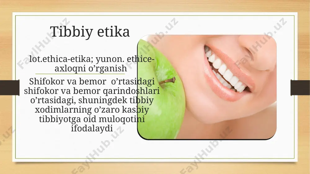 stomatologiyada deontologiya va tibbiy etika - Page 3