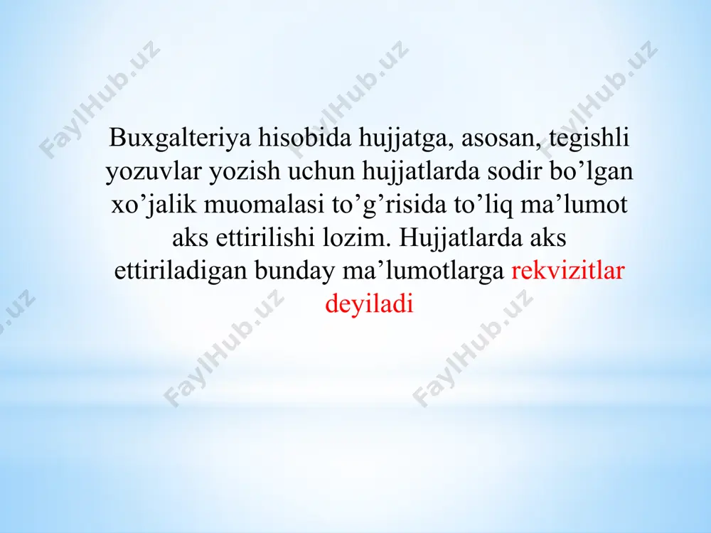 buxgalteriya hisobi fanining usullari va ularning mazmuni - Page 5