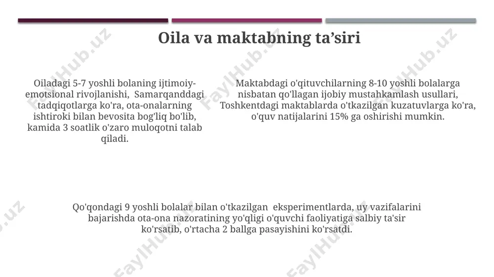 kichik maktab yosh davrida bolalarning psixik rivojlanishi - Page 5