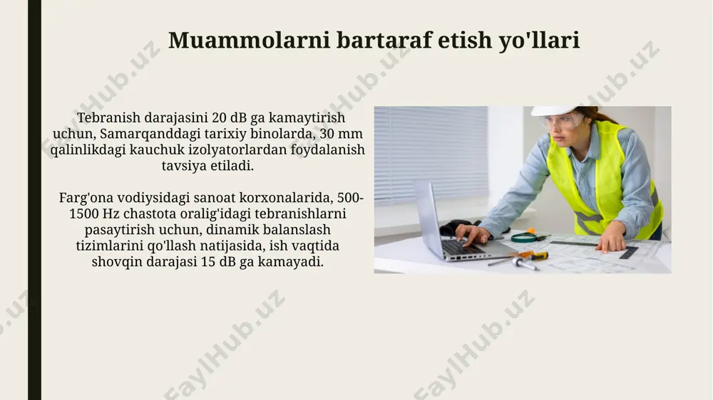 korxonalarda tebranishli vaziyatlarni tekshirish va baholash - Page 4