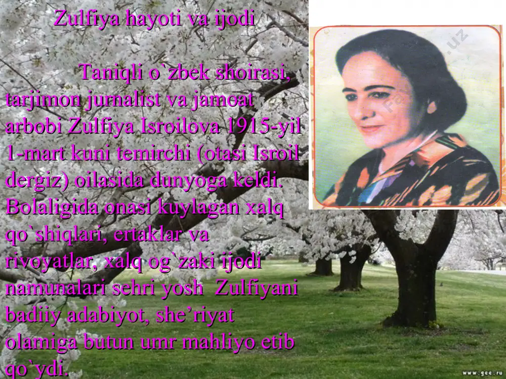 zulfiya isroilova haqida maqola - Page 3